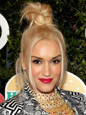 Gwen Stefani loves this look so much, she wore it to two events in a row. It's playful and dressed-up at the same time.
